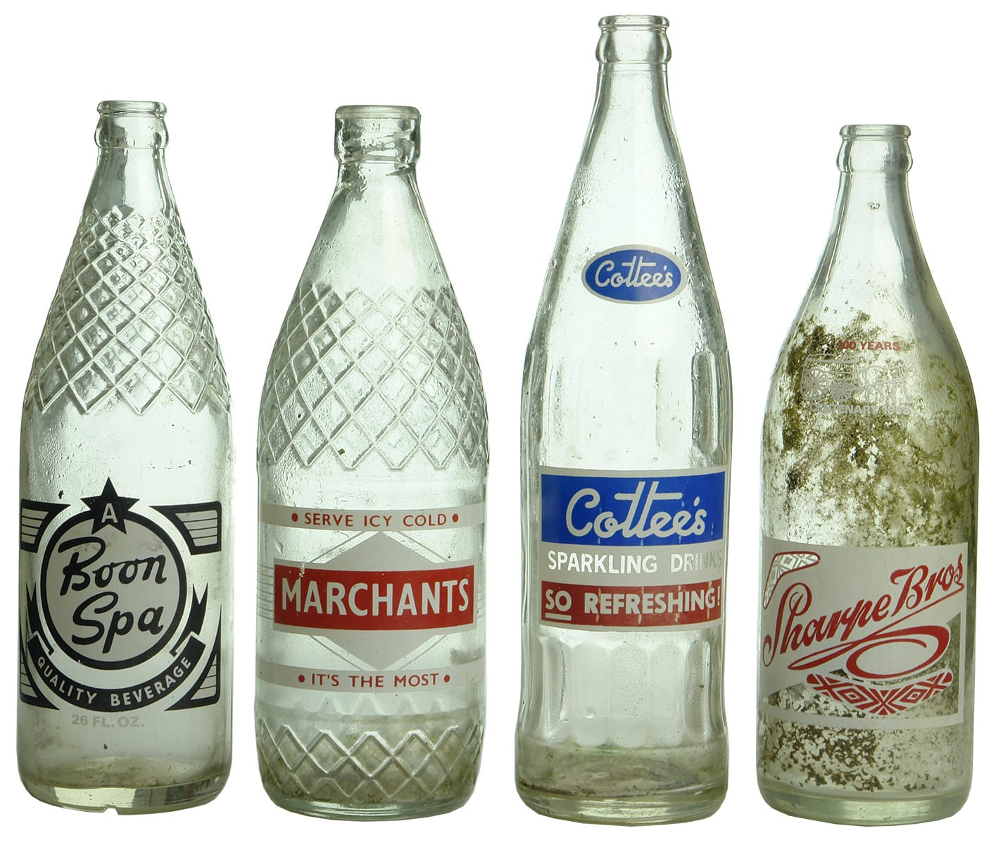 Group Ceramic Label Soft Drink Bottles