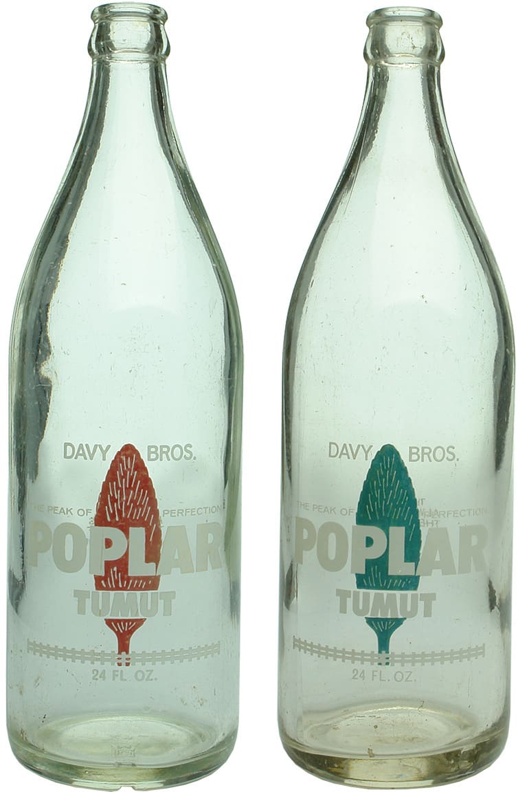 Tumut Poplar Ceramic label Crown Seal Bottles