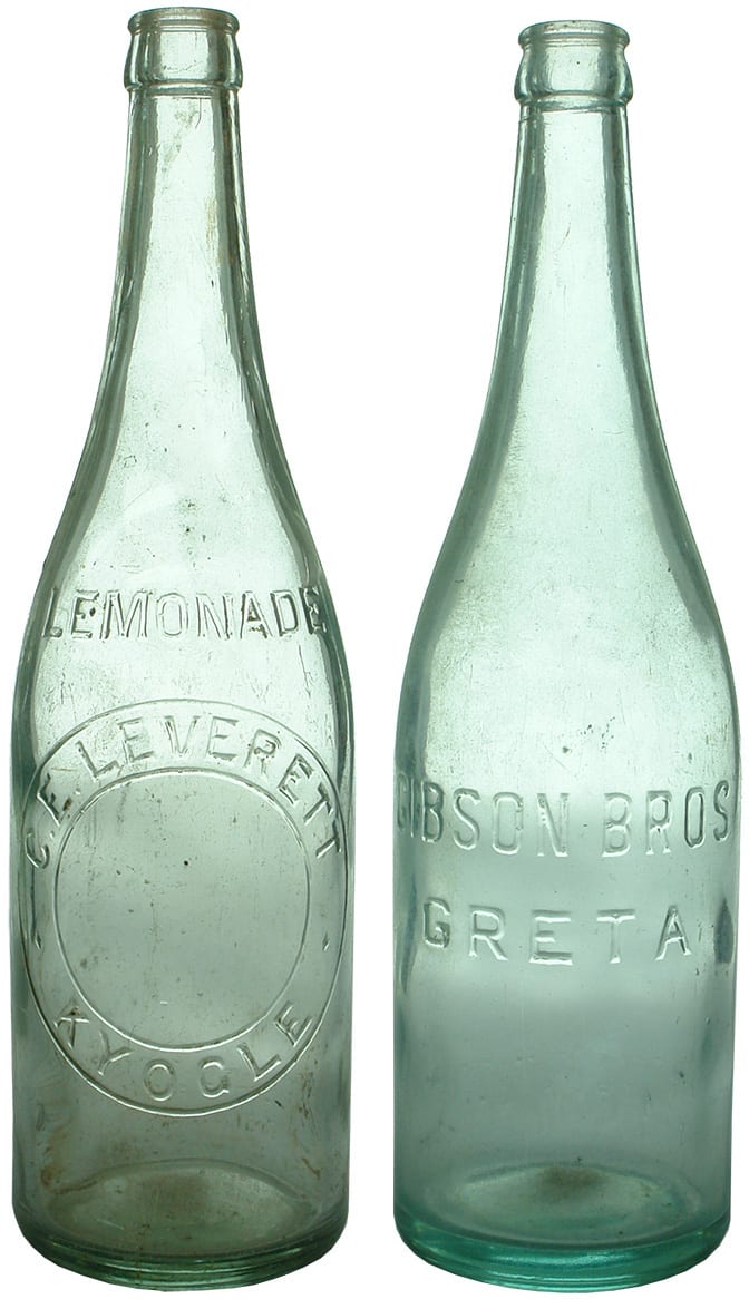 Collection Crown Seal Soft Drink Vintage Bottles