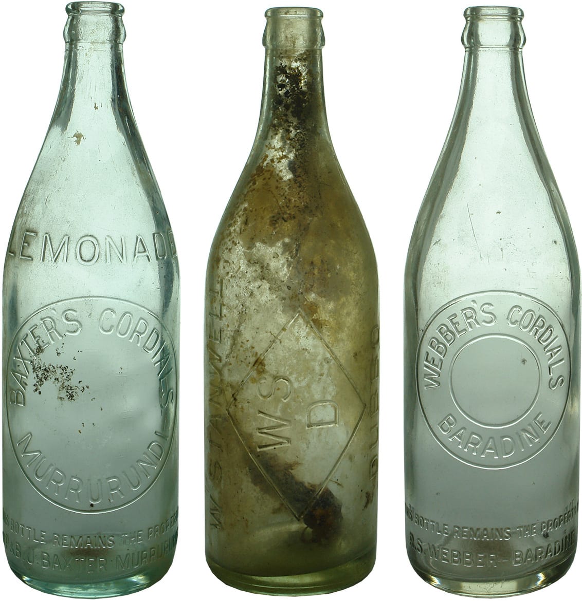 Collection Crown Seal Soft Drink Vintage Bottles