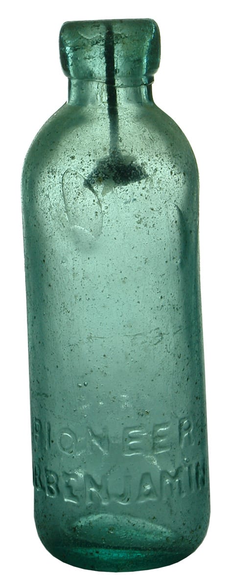 Benjamin Pioneer Works Sydney Patent Bottle