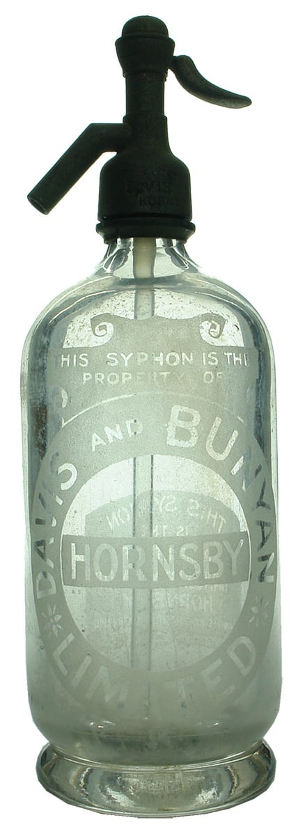Davis Bunyan Hornsby Vintage Soda Syphon