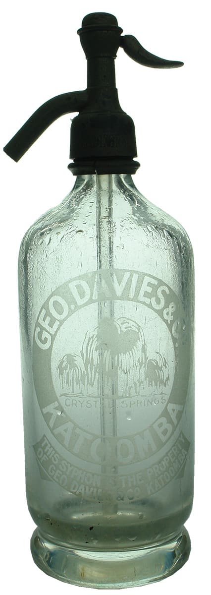 Davies Katoomba Vintage Soda Syphon Bottle
