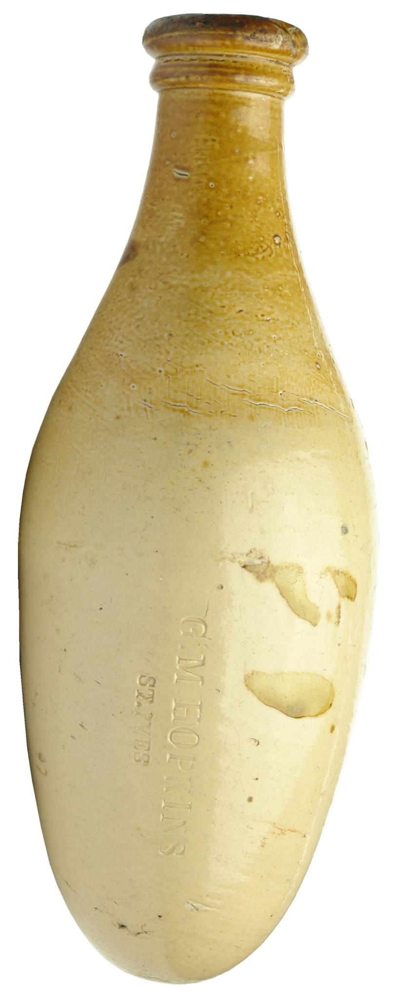 Hopkins St Ives Stoneware Torpedo Bottle