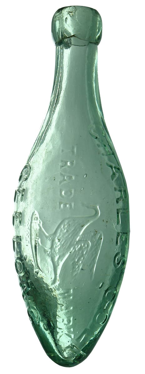 Charles Cole Geelong Heron Fish Torpedo Bottle