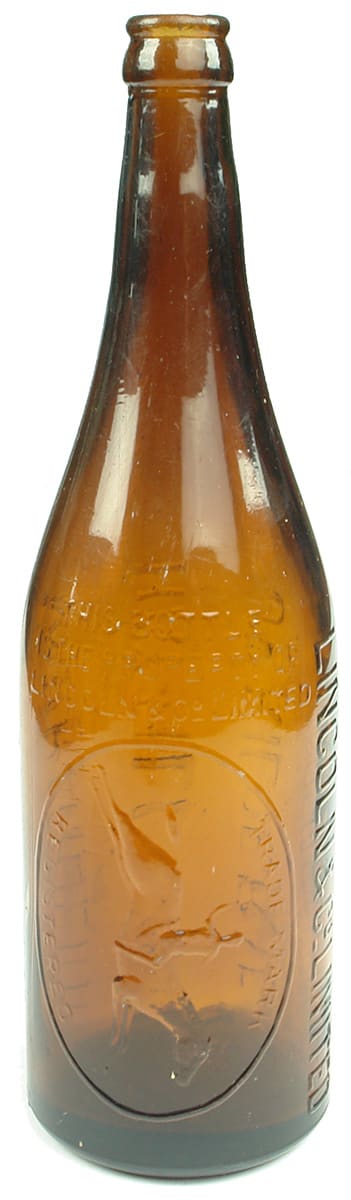 Lincoln Stockman Narrandera Hay Hillston Jerilderie Beer Bottle