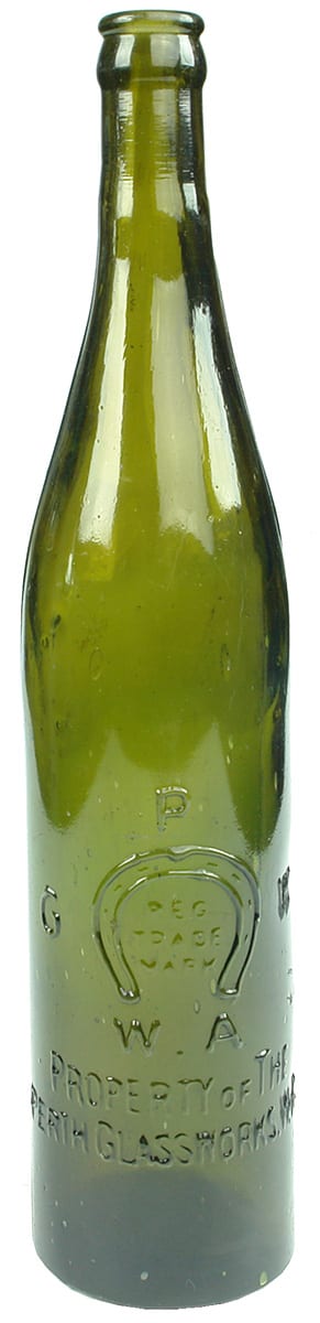 Perth Glassworks Vintage Beer Bottle