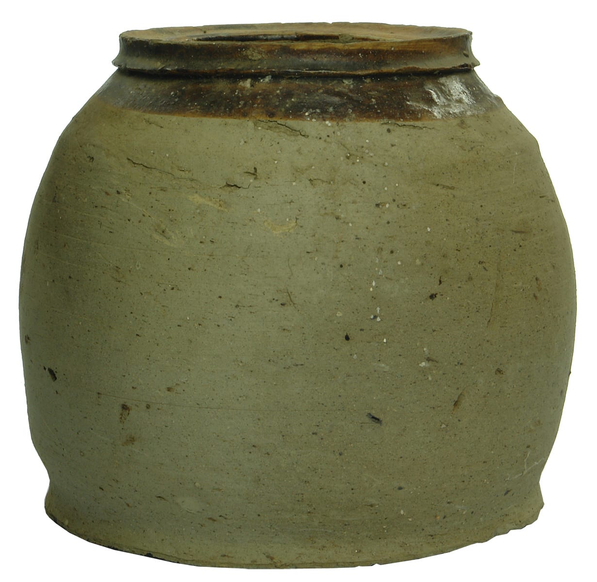 Chinese Ceramic Wide Mouth Container
