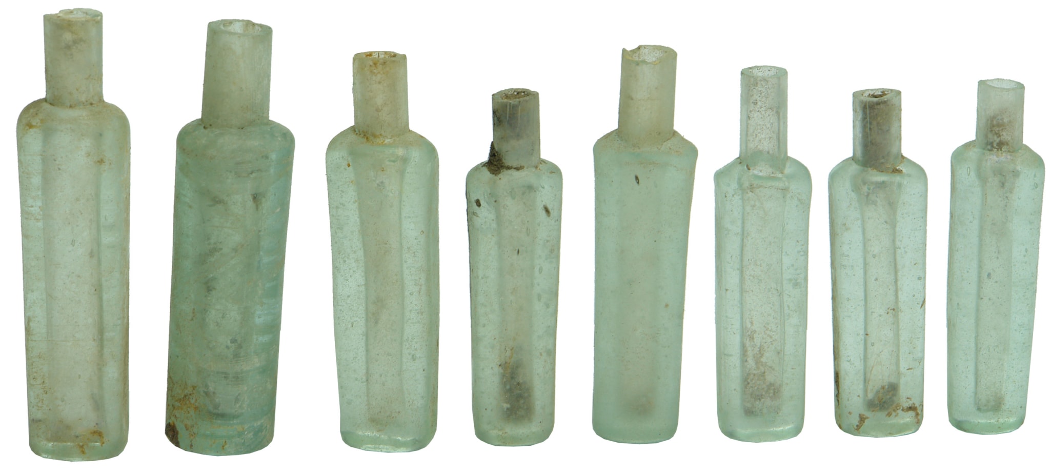 Chinese Glass Vials Medicine Opium Antiques