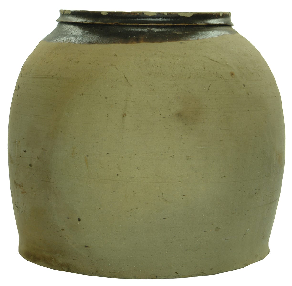 Chinese Ceramic Wide Mouth Container