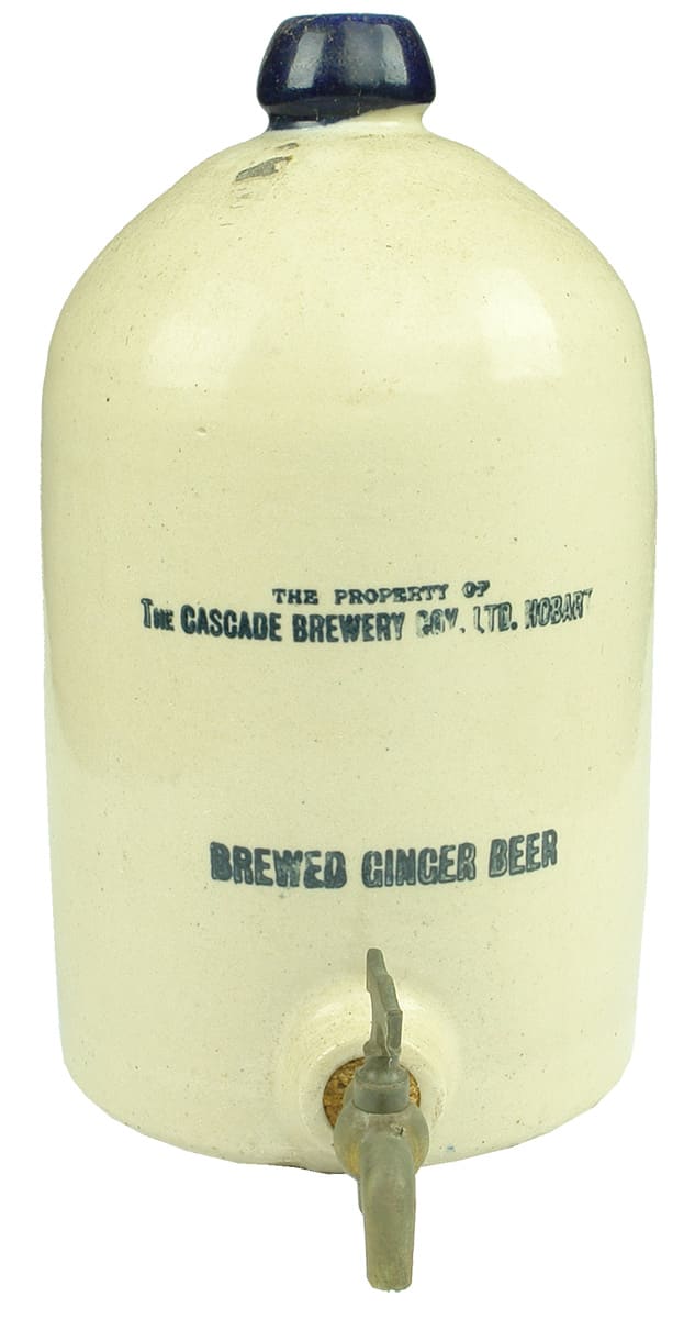 Cascade Brewery Brewed Ginger Beer Stoneware Demijohn