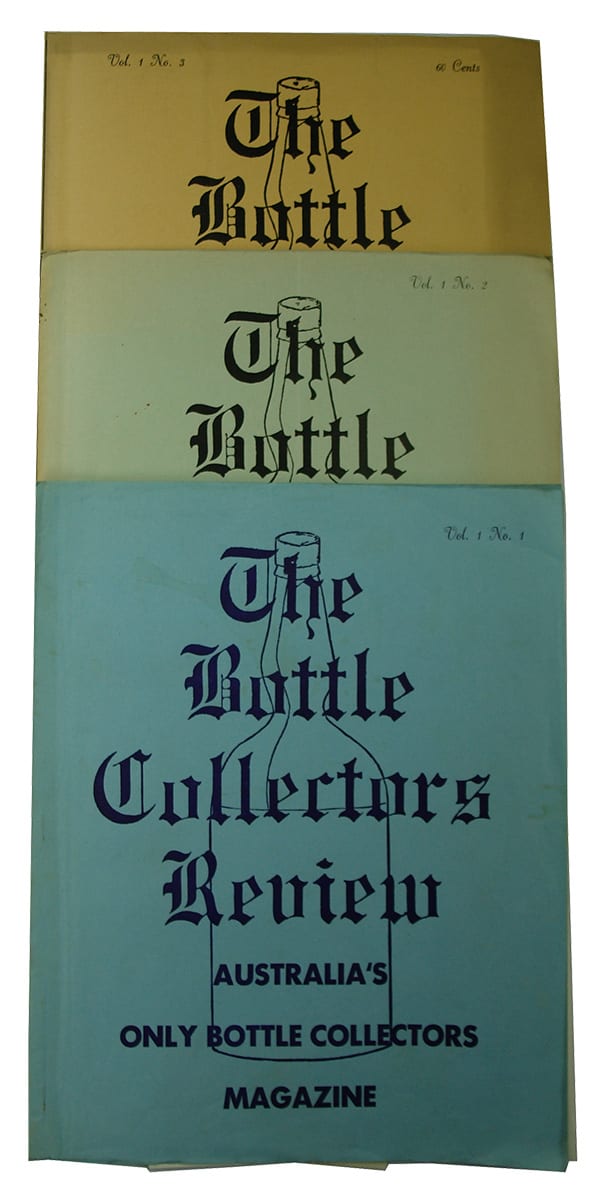 Vintage Bottles Collectables Magazines References
