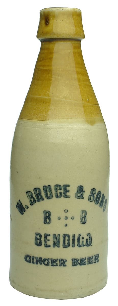 Bruce Bendjgo Antique Ginger Beer Bottle