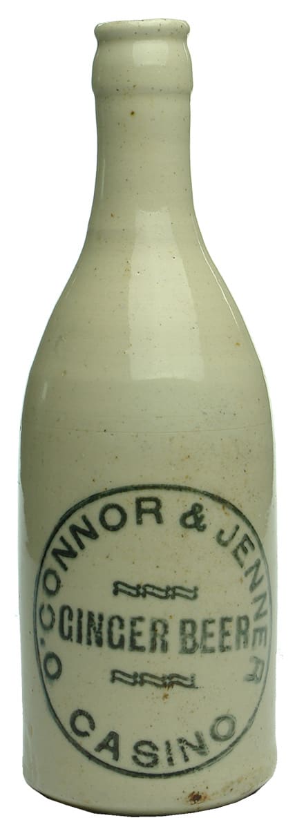 O'Connor Jenner Ginger Beer Casino Stone Bottle