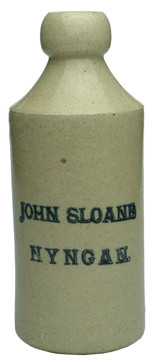 John Sloane Nyngan White Ceramic Bottle