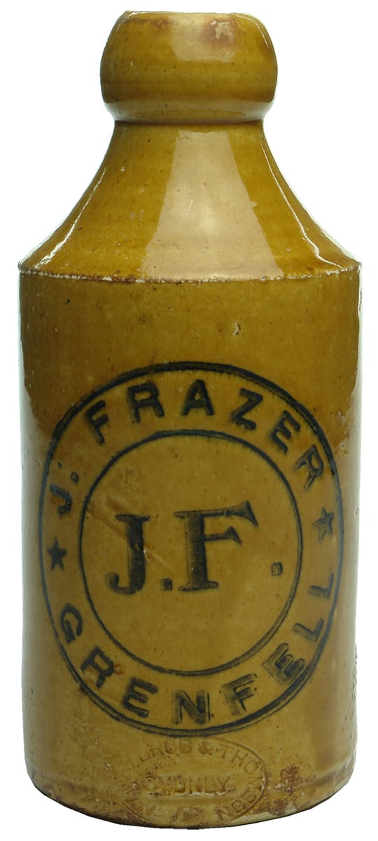 Frazer Grenfell Stone Ginger Beer Bottle