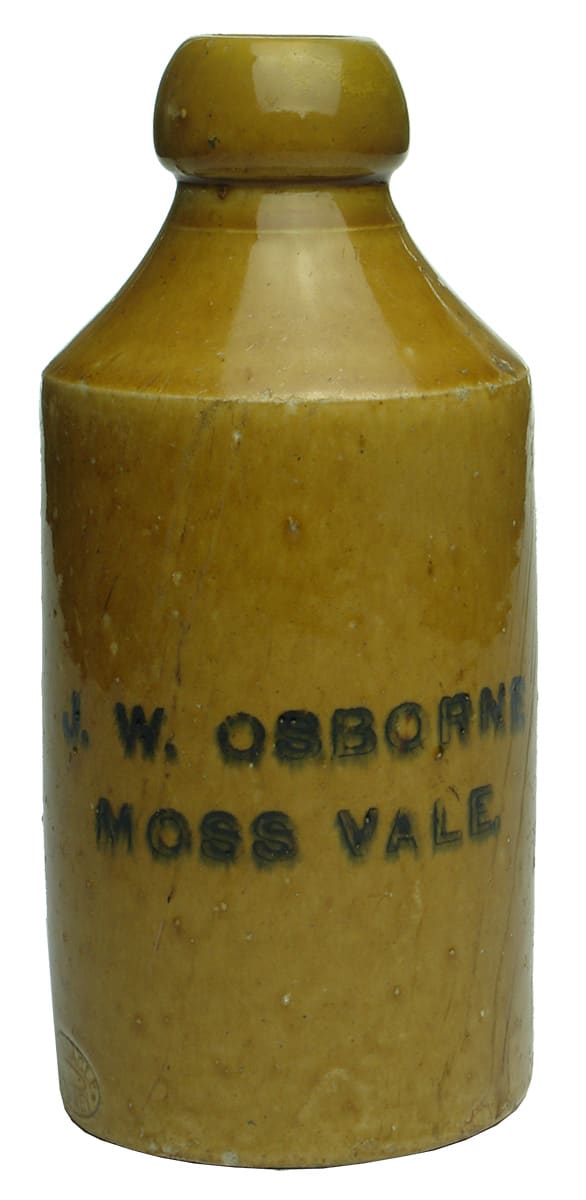 Osborne Moss Vale Stone Ginger Beer Bottle