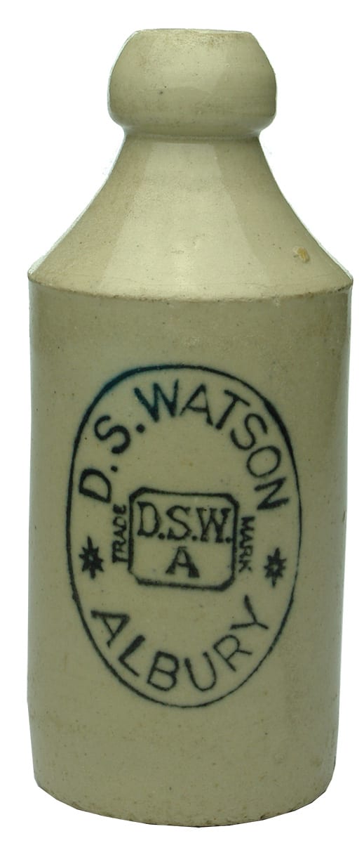 Watson Albury White Pottery Bottle