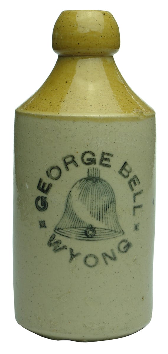 George Bell Wyong Stoneware Ginger Beer Bottle