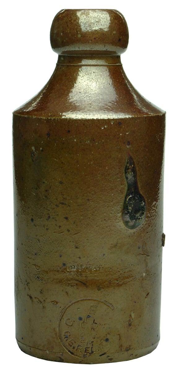 Hillcoat Redman Salt Glaze Stoneware Bottle