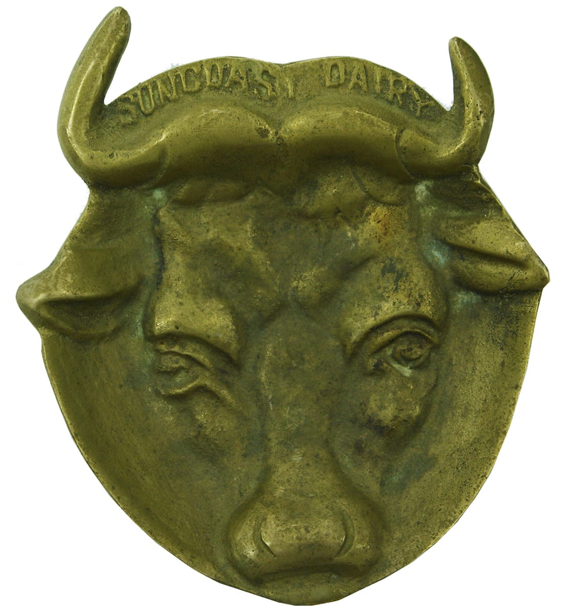 Suncoast Dairy Ash Tray Bull's Head Shape