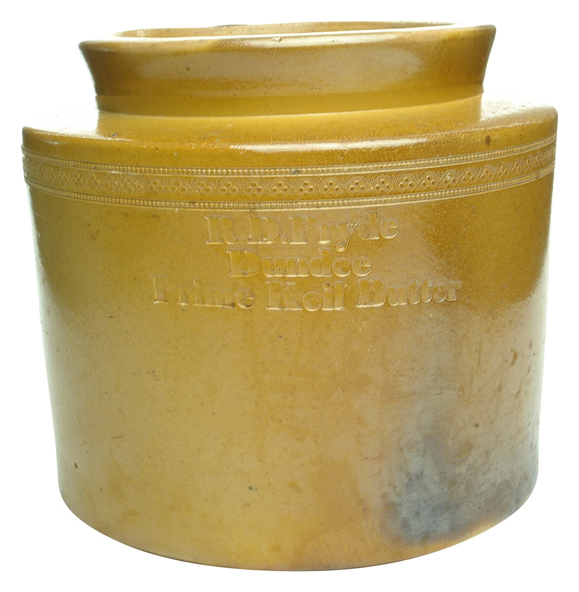 Pryde Dundee Prime Keil Butter Stoneware Jar