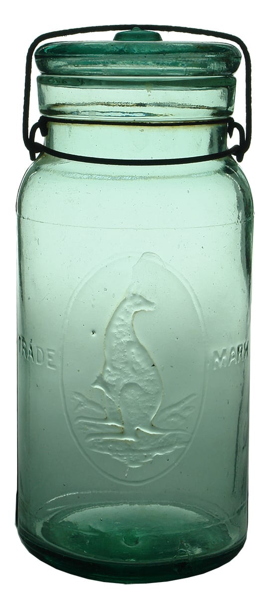 Kangaroo Antique Preserving Fruit Jar