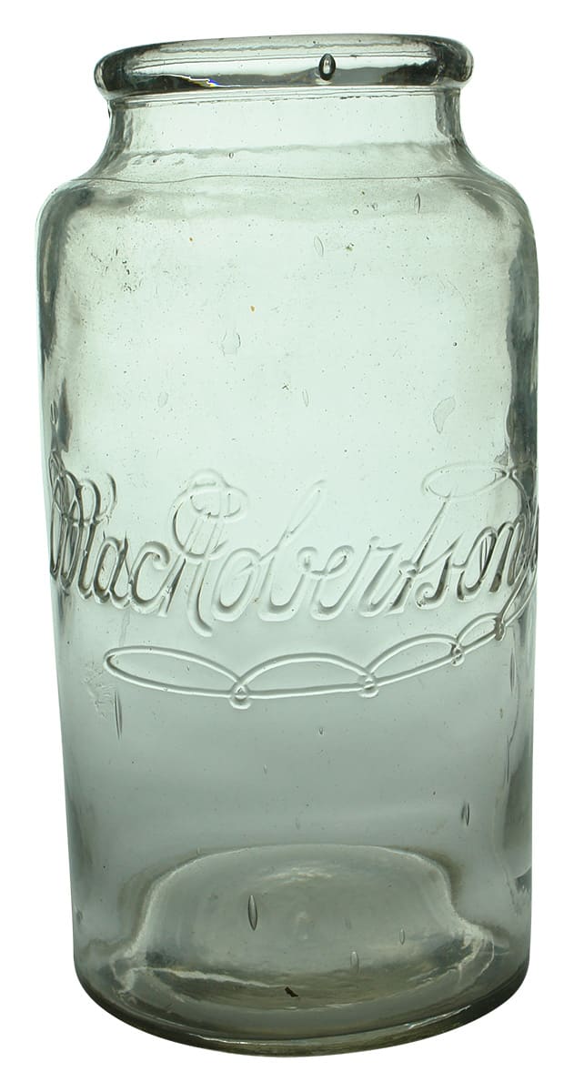 MacRobertson's Antique Glass Lolly Jar