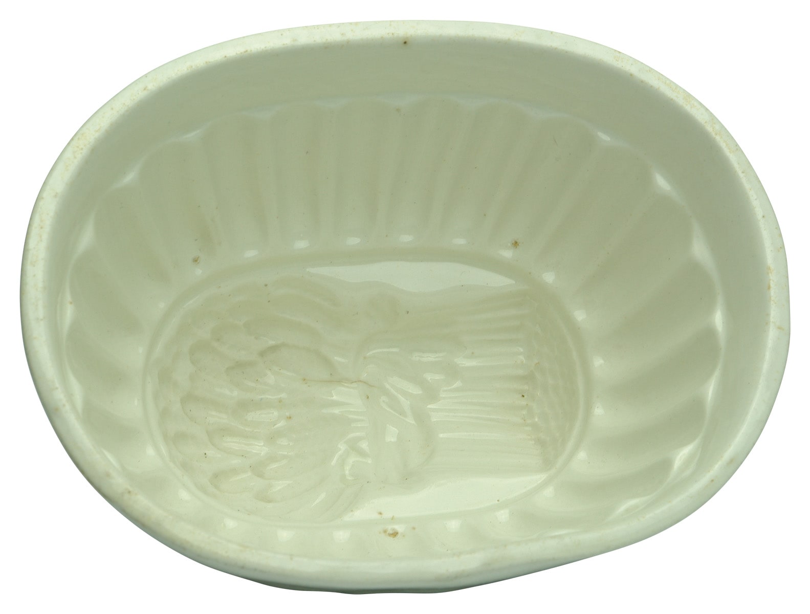 Wheat Sheaf Pottery Jelly Mould