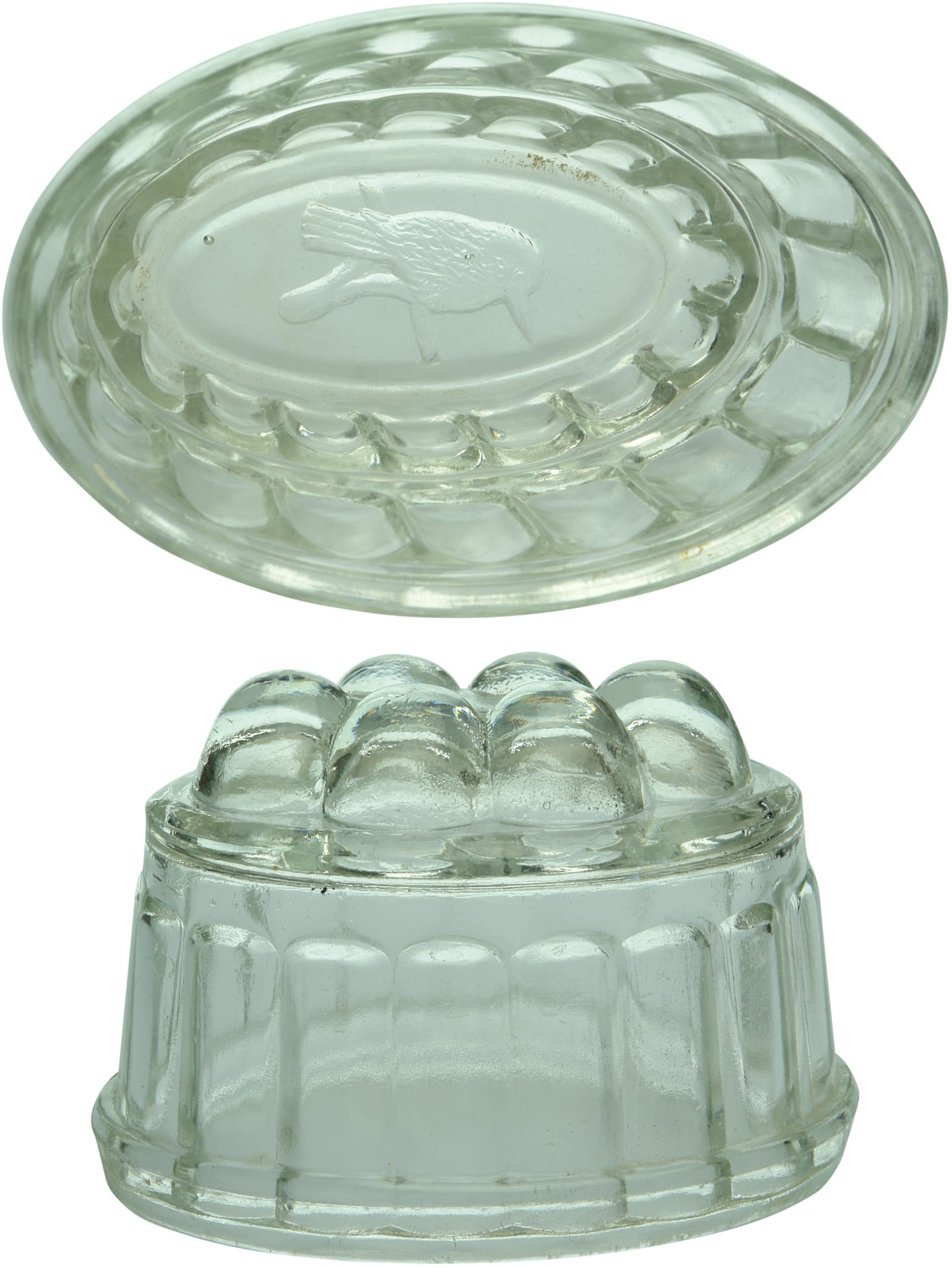 Glass Jelly Moulds Kookaburra