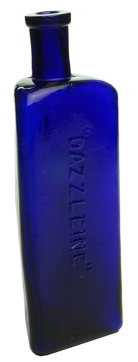 Dazzleine Cobalt Blue Antique Bottle