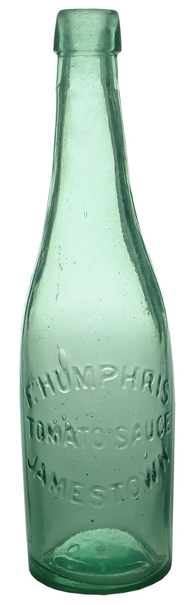 Humphris Tomato Sauce Jamestown Antique Bottle