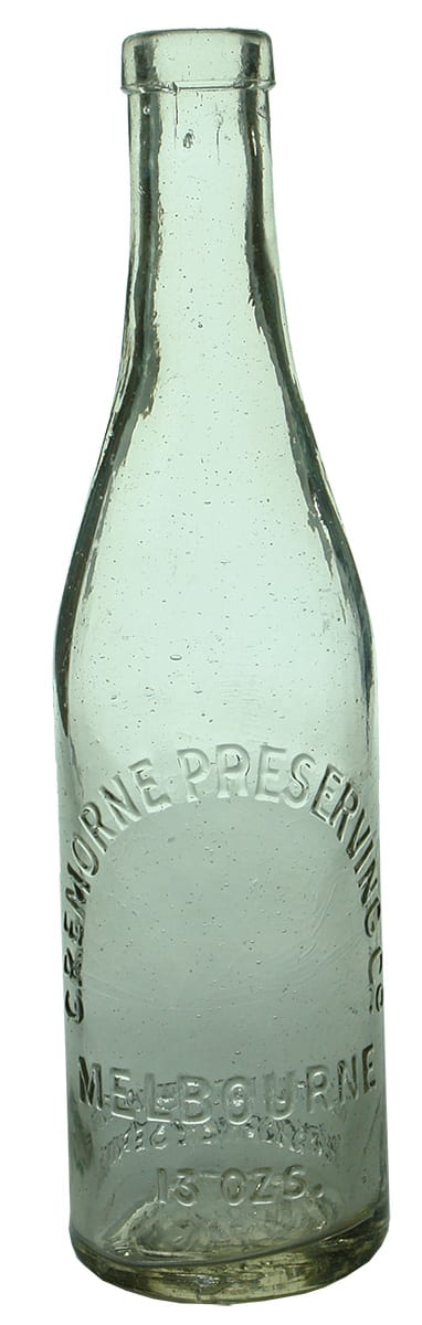 Cremorne Preserving Melbourne Antique Bottle