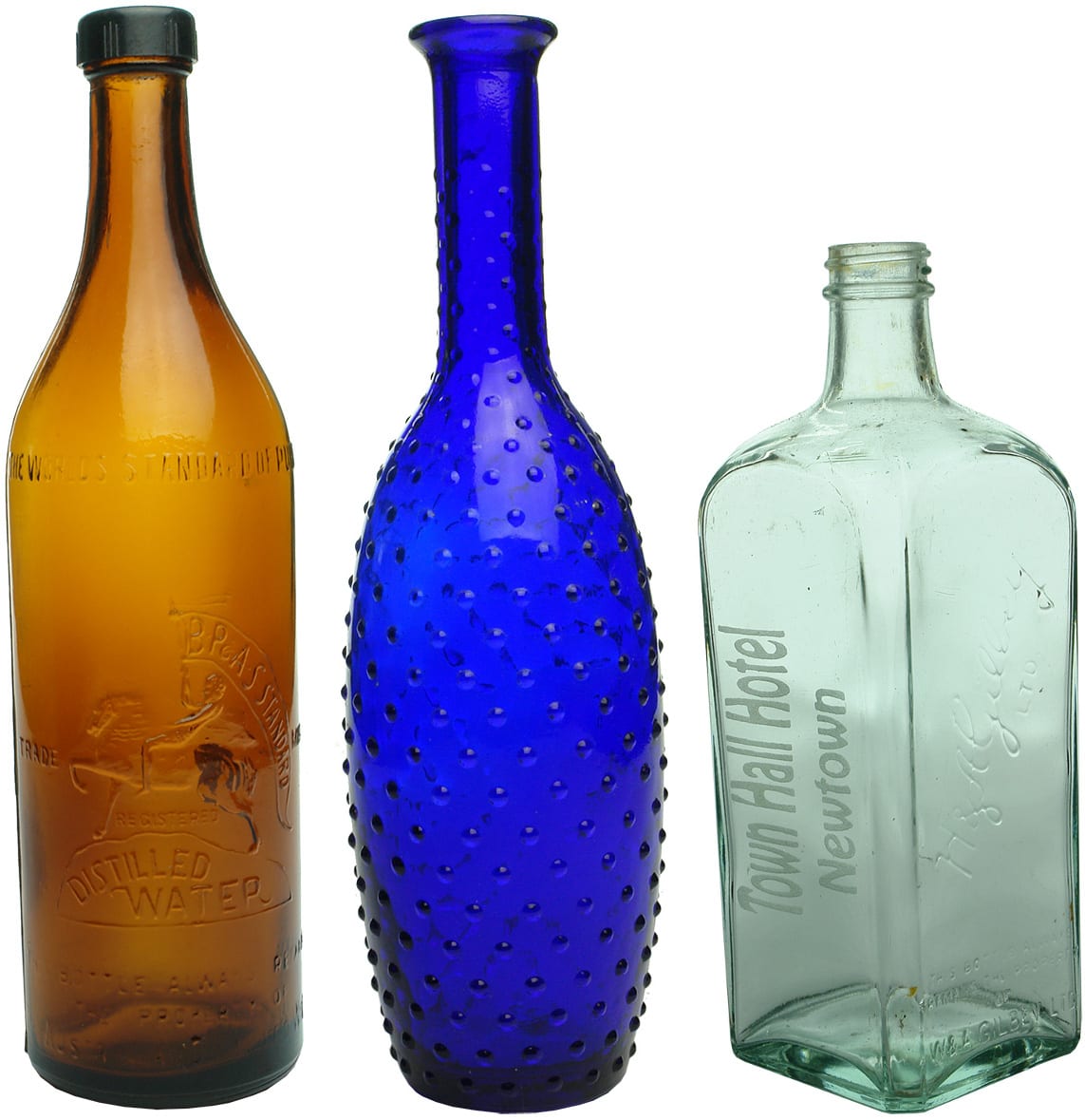 Antique Water Bottles Carafes