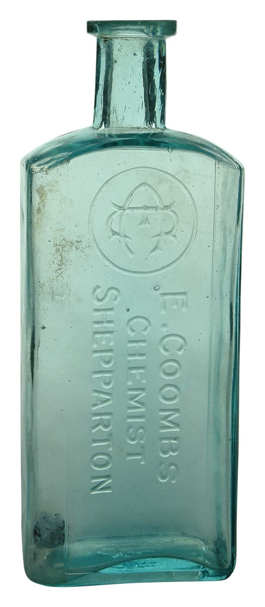 Coombs Chemist Shepparton Vintage Bottle