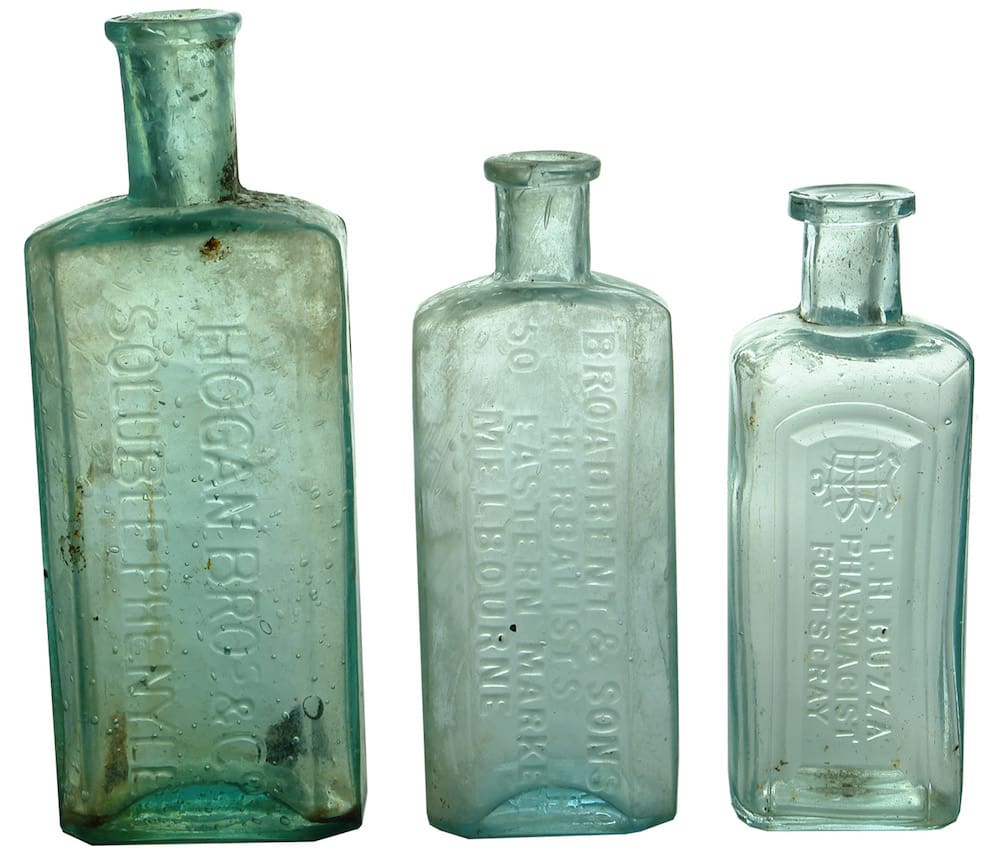 Antique Melbourne Bottles