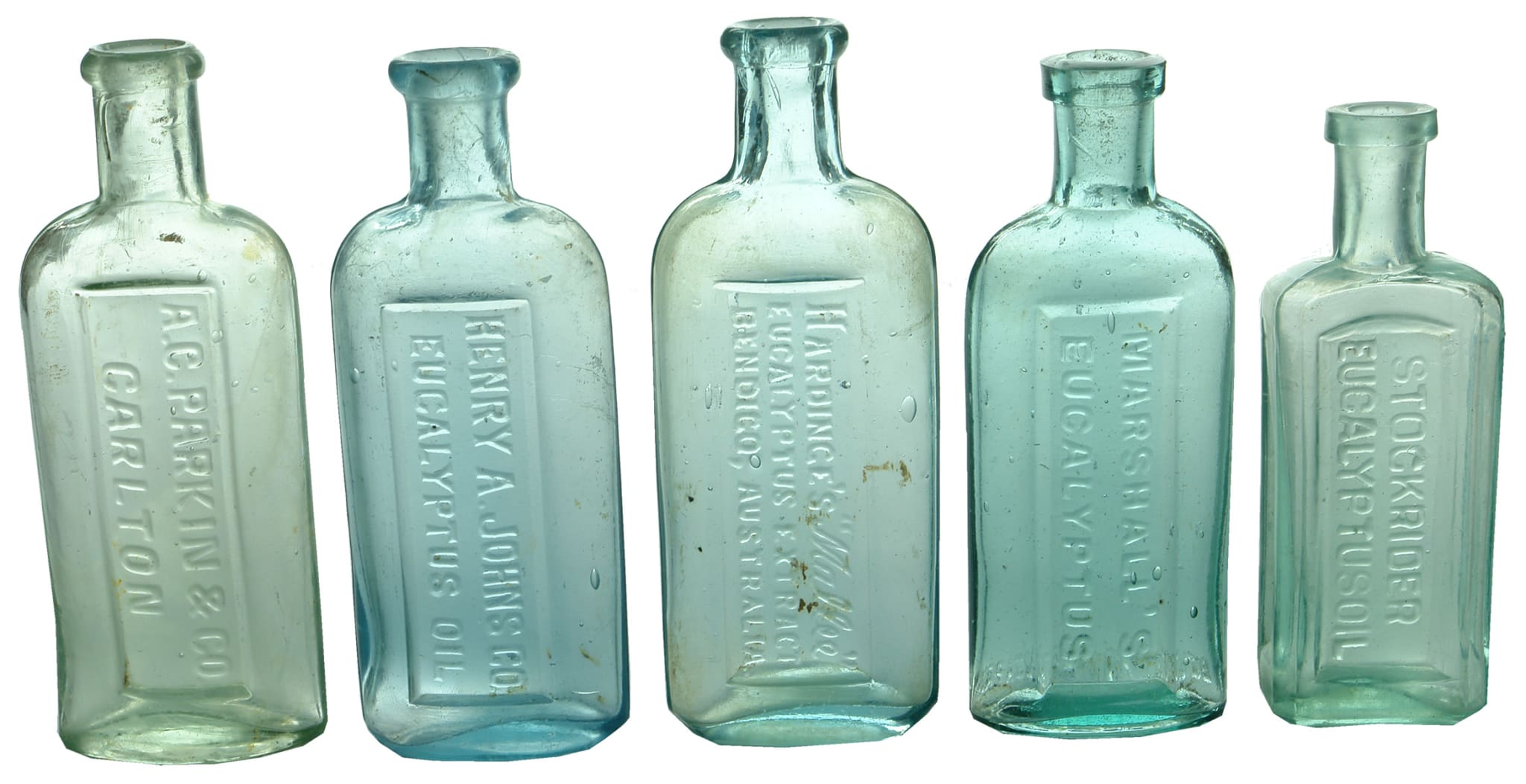 Antique Eucalyptus Oil Bottles