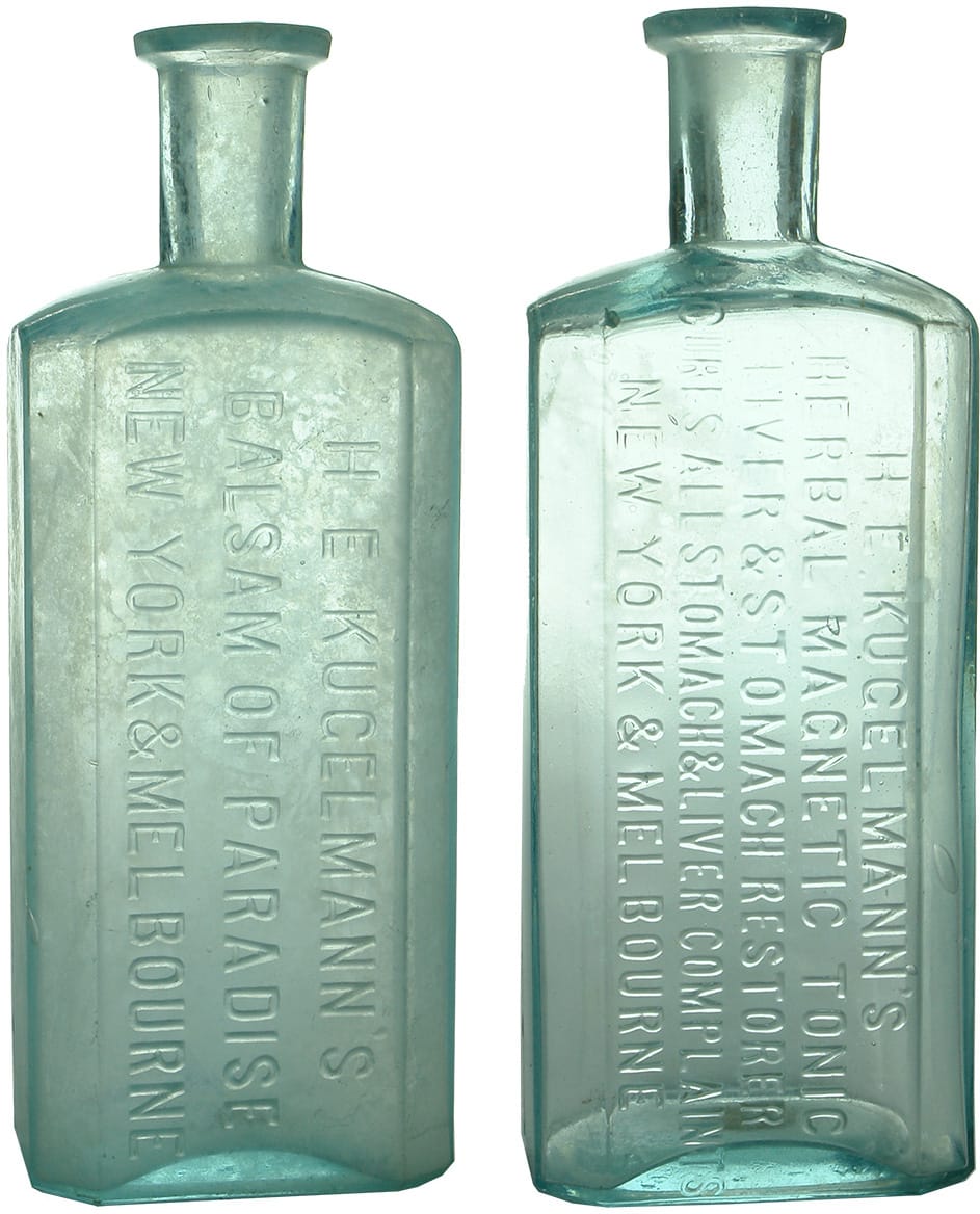 Kugelmann's Cure Antique Bottles