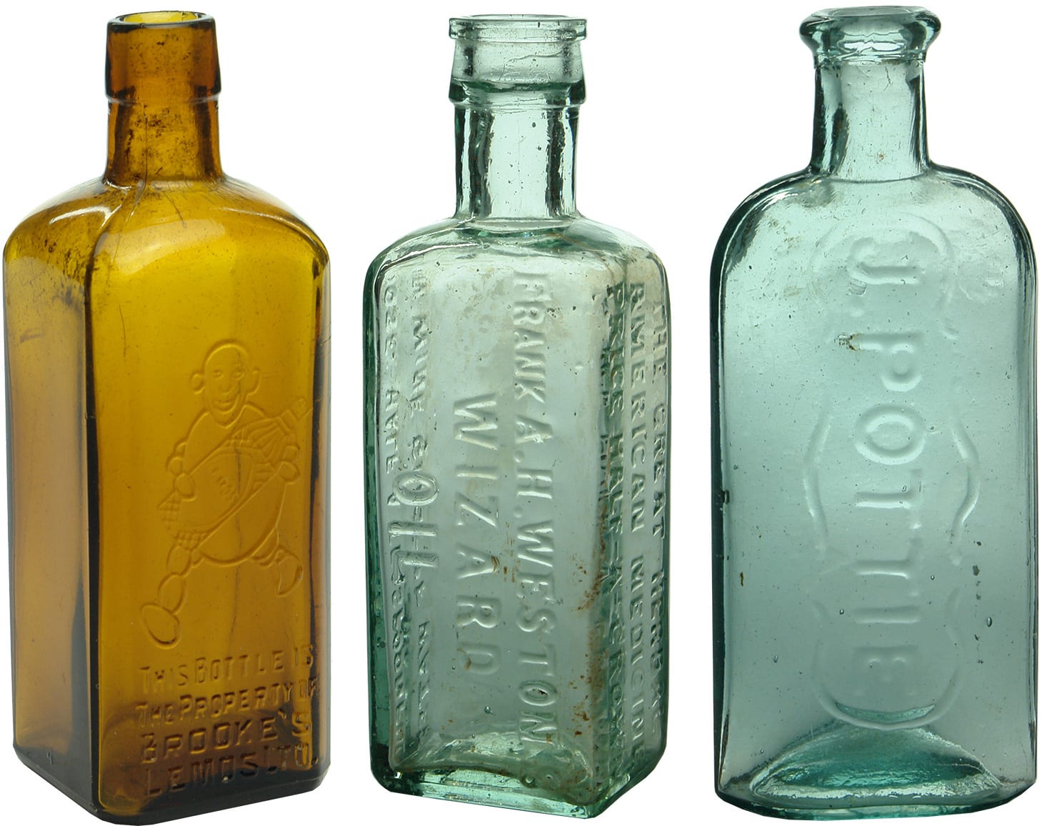 Collection Antique Bottles