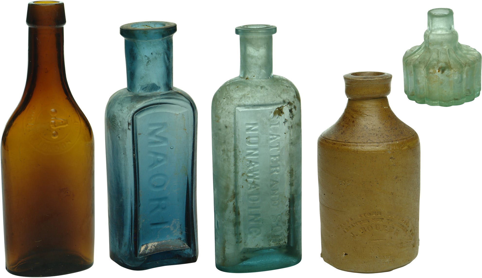 Collection Antique Bottles