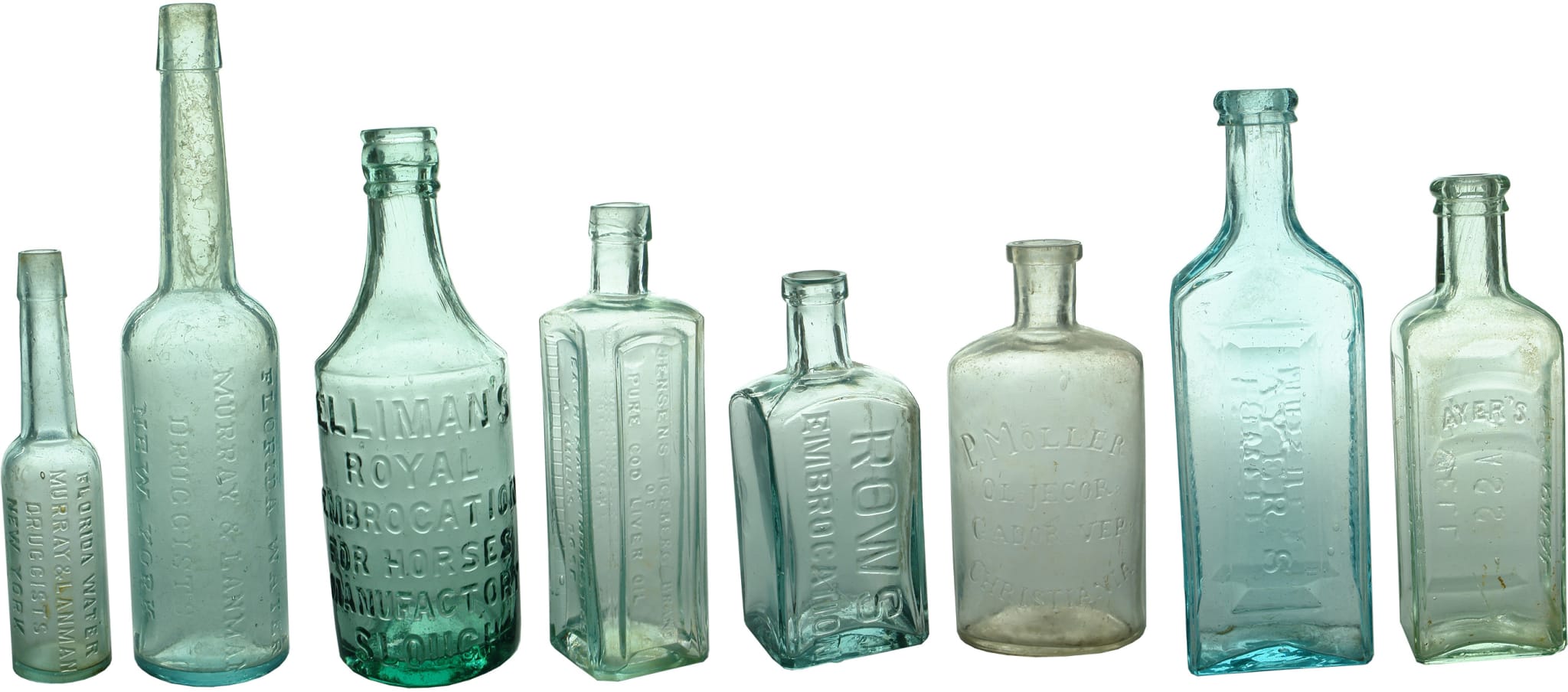 Collection Antique Bottles