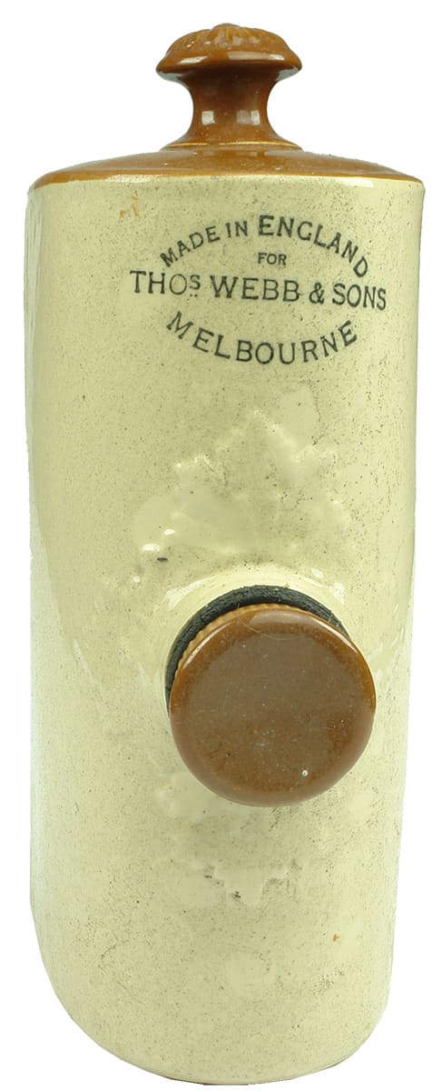 Thos Webb Melbourne Stoneware Footwarmer Hot Water Bottle