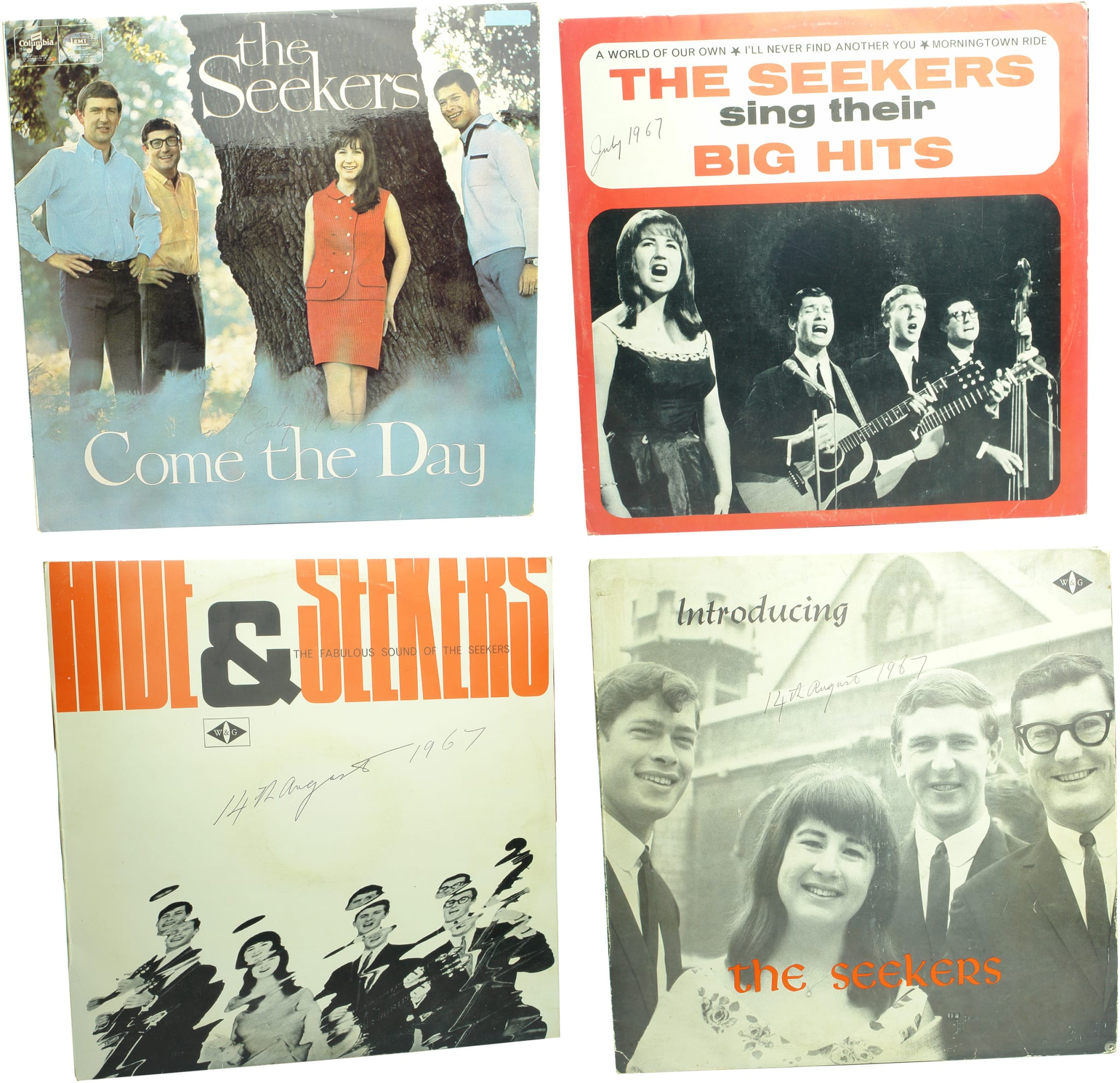 Collection Vintage Vinyl Records Albums