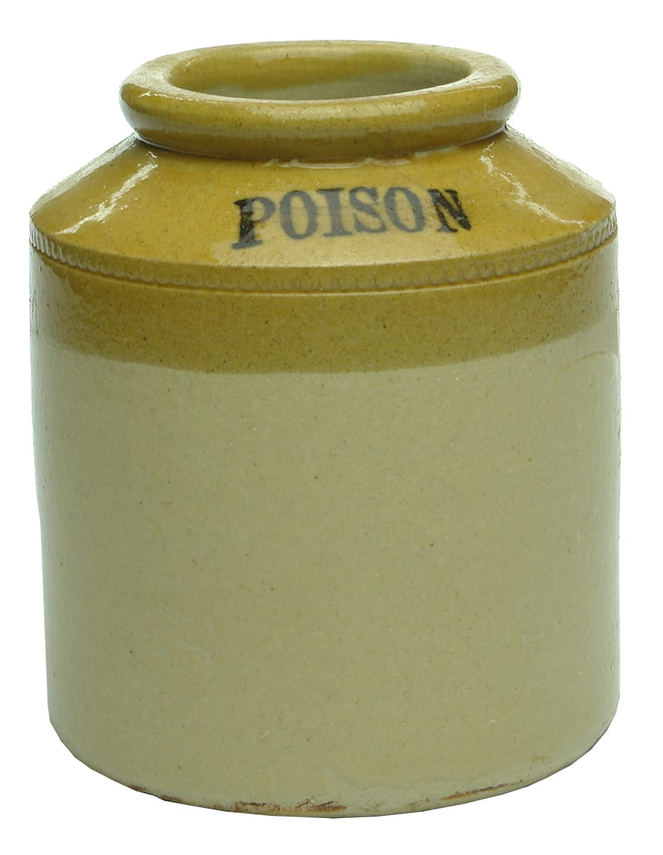 Poison Stoneware Jar