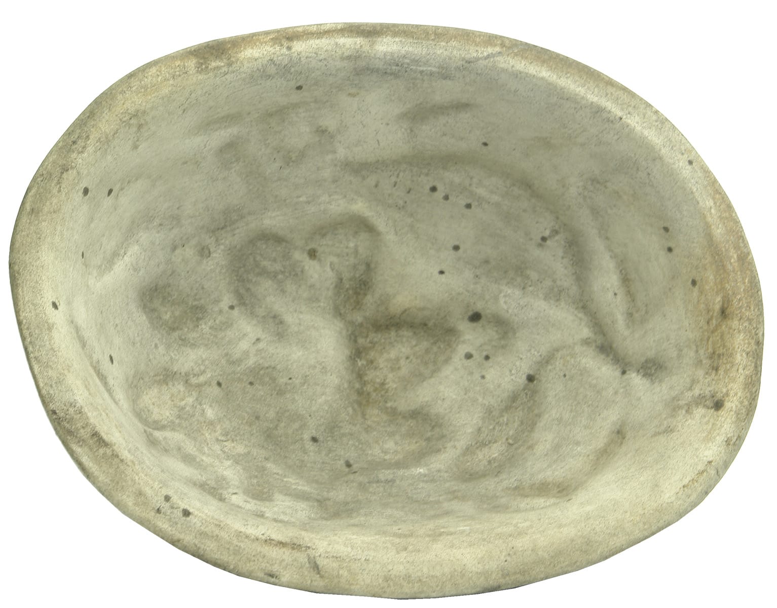 Unglazed Flower Pattern Lithgow Pottery Jelly Mould