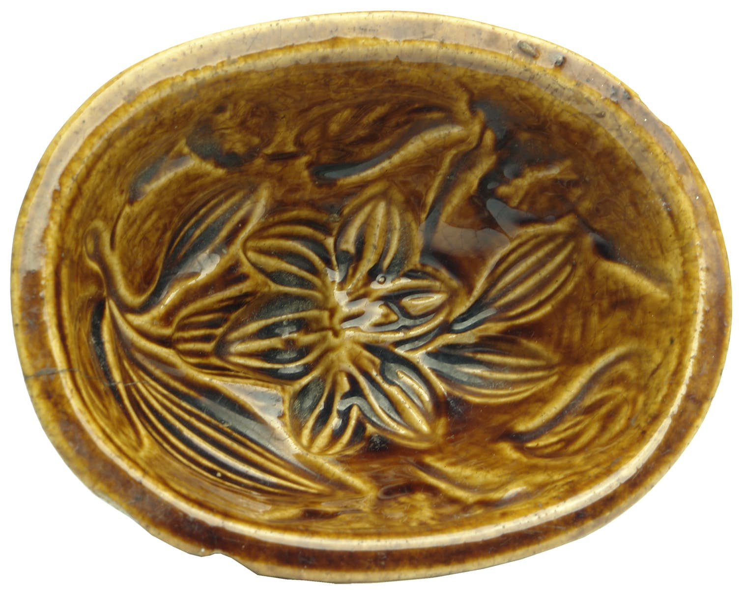 Lithgow Pottery Flower Pattern Jelly Mould
