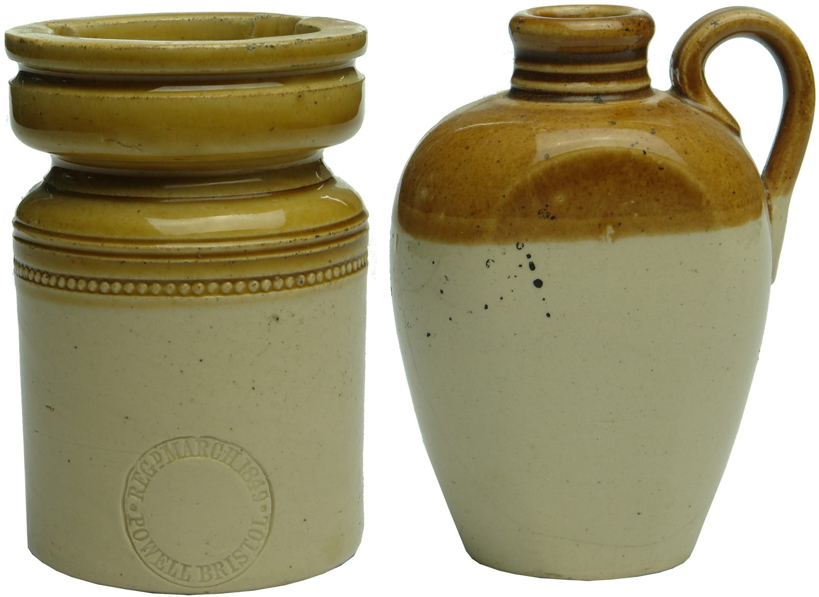 Sample Stoneware Jar Flagon