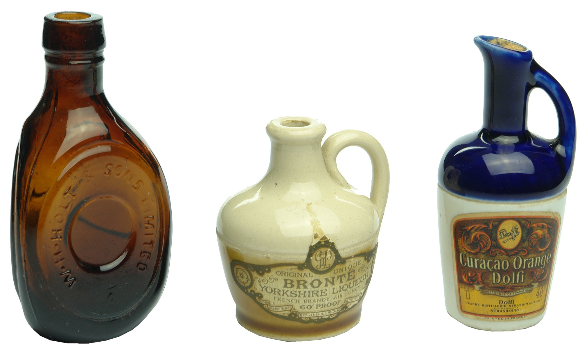 Sample Whisky Liqueur Spirits Bottles