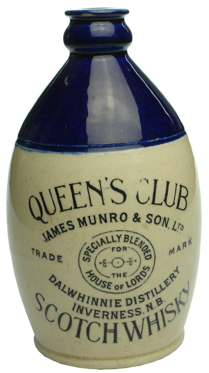 Queens Club Munro Dalwhinnie Whisky Jug