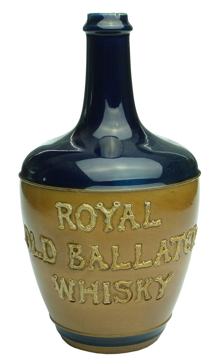 Royal Old Ballater Whisky Stoneware Jug